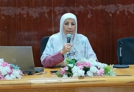 ورشة عمل تحت عنوان نظام اداء ومتابعة تنفيذ مؤشرات الخطة الاستراتيجية للجامعة بكلية التجارة جامعة بنها مميز