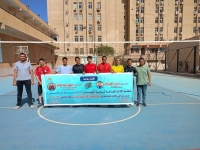 منتخب كلية التجارة لكرة الطائرة يفوز بالمركز الثاني في دوري جامعة بنها