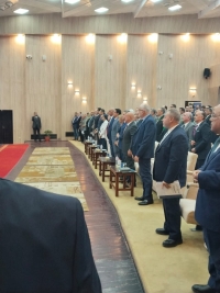 الجلسة الافتتاحية للمؤتمر العلمى الثالث بكلية التجارة جامعة بنها